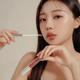 When I was young, NA Glossy Liquid Lipstick Plumping Tint 5 colors, 02 Fuschianudi