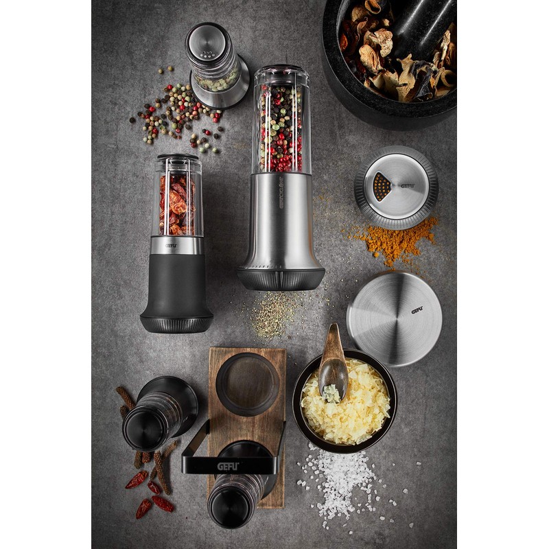 GEFU X-PLOSION S Salt / Pepper Mill, Spice Mill for