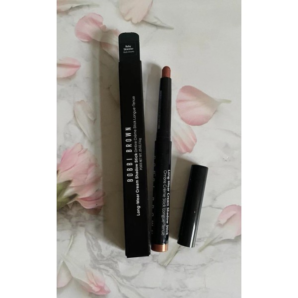 BOBBI BROWN Long-Wear Cream Shadow Stick RUBY SHIMMER .05 oz