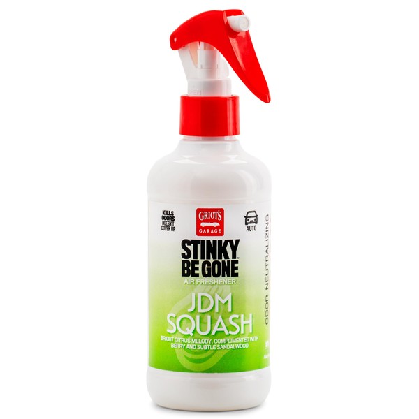 Griot's Garage 10789104SCT Stinky-Be-Gone JDM Squash Air Freshener Spray 8oz