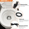 RV Toilet Seal, 2 Pack Flush Ball Seal Gasket