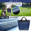 PYKES PEAK Golf Round Tote Bag, Ultra Lightweight 12.0 oz