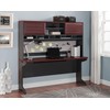 Ameriwood Home Pursuit Hutch, Cherry/Gray