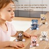 5 Pieces Mini Bear Plush Stuffed 4 Inch,Multicolor Soft Plush,Cuddly