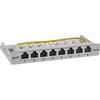 InLine® Patch Panel Cat.6A 0.5U 8-Way for Table / Wall
