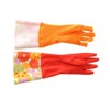 Treenewbid Kitchen Rubber Cleaning Gloves with Warm Lining Household Thickening