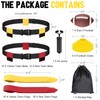 Flag Football Set for Kids,20 Player Adjustable Flag Football Belts
