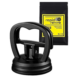 Rapid Revive – Car Dent Puller, Dent Removal Kit, Dent Repair Kit, Suction Bodywork Repair Tool, Glass, Screen, Tiles & More (Black ABS)