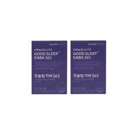 Vital Beauty Good Sleep GABA 365 430mg x 60 tablets (2) / 바이탈뷰티 굿슬립 가바365 430mg x 60정 2개