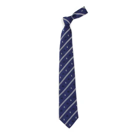 Fortuna Tokyo FT-T04 Men's Nishijin Woven Necktie, FT-T04, deep marine blue