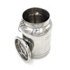 The Dairy Shoppe Stainless Steel Milk Can Totes (5 Liter)