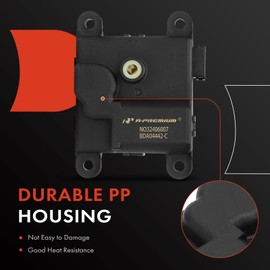 A-Premium HVAC Heater Blend Door Actuator Compatible with Honda - 2003-2007 Accord & Acura 1999-2008 TL, 2001-2003 CL, Main, Recirculation