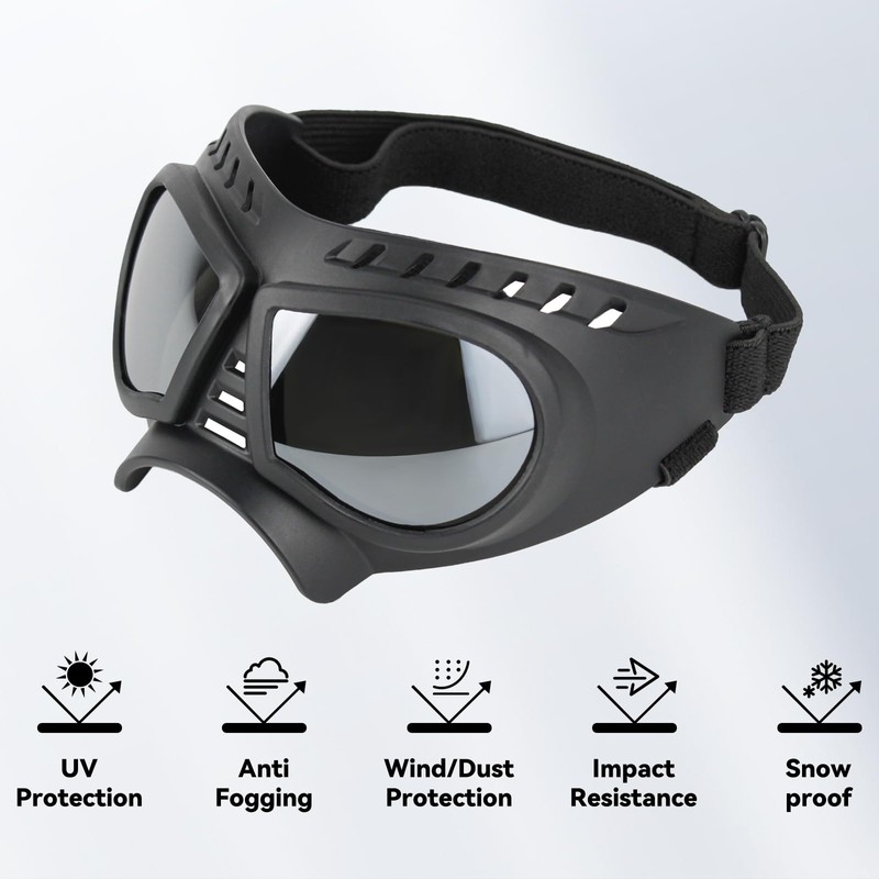 Namsan NAMSAN Dog Goggles Eye Protection Dog Sunglasses Anti-UV Goggles