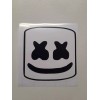 Marshmello Sticker Vinyl Decal Great for Windows Laptops Walls Waterproof!