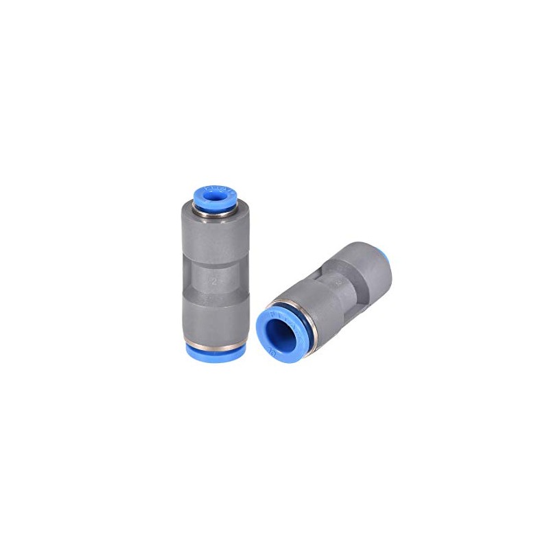 sourcing map Straight Push to Connector Reducer Fitting 10mm to
