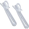 ALLVD Curtain Adjuster Hooks Curtain Hooks 2.8 inches (70 mm),