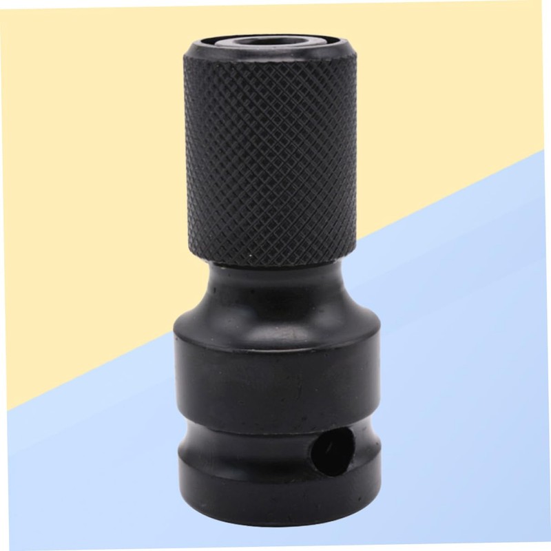 TEHAUX 1/2' to 1/4' Drill Converter Impact Driver Chuck Adapter