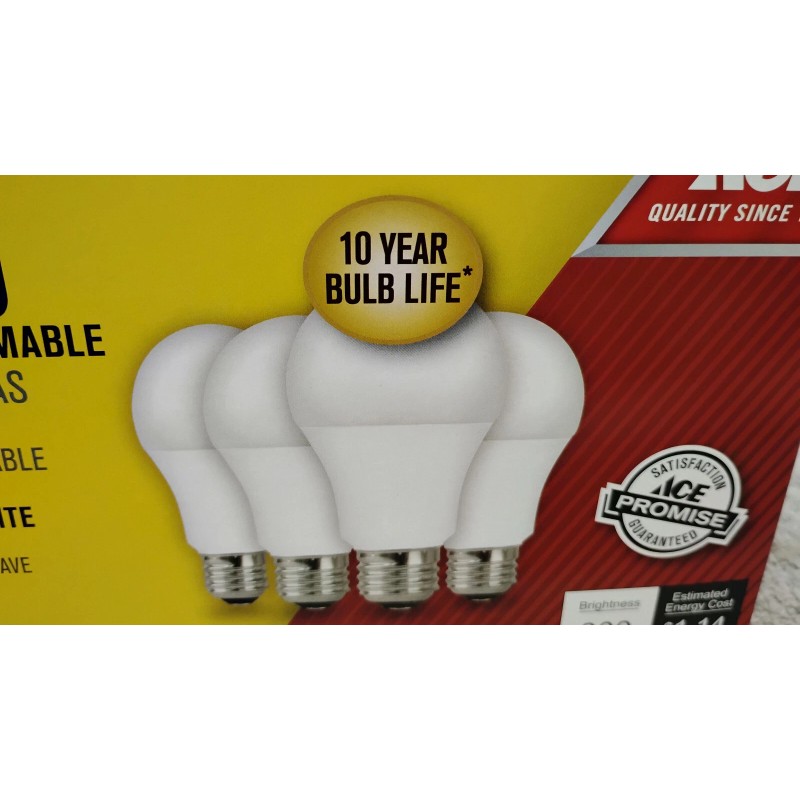 ACE 1 Pk NEW ACE 3565843 A19 BULBS 60 W