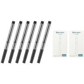 Olight O-Refill Upgraded Refill Ink Cartridges for All Open Series, 6 PCs
