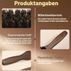 Boar Bristle Beard Brush, High-Quality Wooden Handle, Beard and Moustache