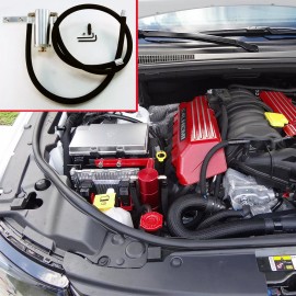 UPRproducts UPR 11-23 Silver Billet Catch Can Fits 5.7 6.4 Hemi Technology Fits Durango JEEP