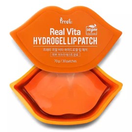 Sangpum Sangse Seolmjeom Chamjo 프레티 리얼비타 하이드로겔 립 패치 30개입 6개 Pretty Real Vita Hydrogel Lip Patch 30 Pieces 6 Sets [30 pieces × 1 pack]