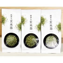 From Ochabatake to Mt. Fuji Direct Shipping from Genmaicha with Special Matcha, 3.5 oz (100 g) x 3