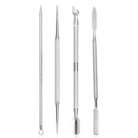 Profi Eingewachsene Zehennägel Kit, Pediküre-Set,Hornhautentferner und Trimmer (4 Stück)