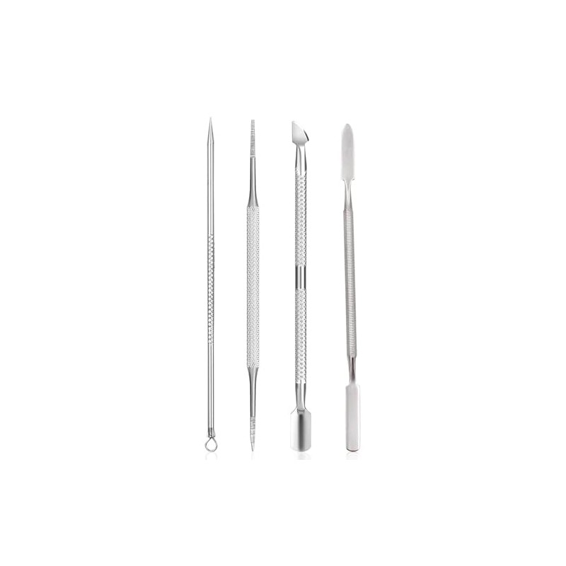 Profi Eingewachsene Zehennägel Kit, Pediküre-Set,Hornhautentferner und Trimmer (4 Stück)