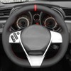 MEWANT DIY Stitching Car Steering Wheel Cover Wrap for Scion