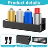 6 Pcs Magnetic Aerosol Spray Can Holder, Magnet Toolbox Bottle