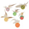 Cat Toy Ball, Fruit Design Interactive Ball, Fun Kitten Activity