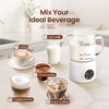 Casimhu 4-in-1 Milk Frother, Electric Milk Frother and Steamer with