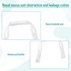 Elastic Nose Bandage,5PCS Breathable Elastic Bandage Dressing Holder,Adjustable Elastic Nose