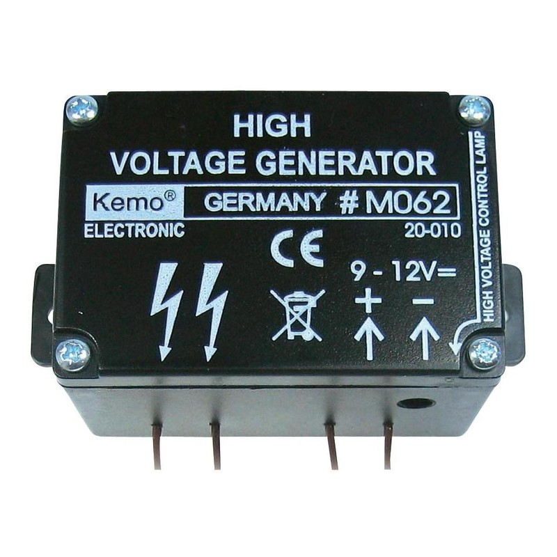 Kemo Mini-high-voltage generator Module 9 - 12 V/DC