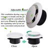 3 Inch Adjustable Air Vents, ABS Soffit Vent Round Soffit