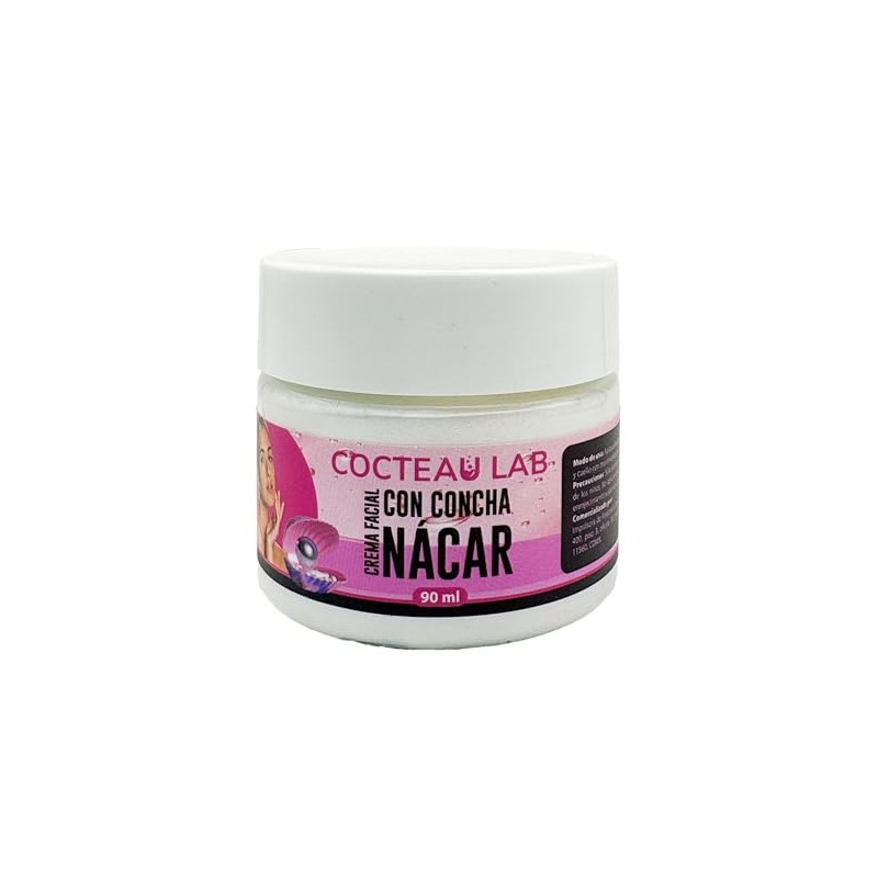 Crema Facial con Concha Nácar
