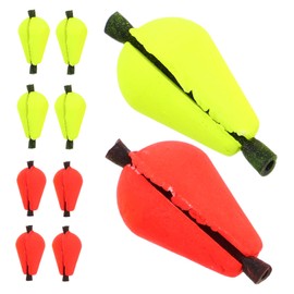 Kisangel Enhanced Stability Fishing Floats Pcs Waterdrop Floats for Freshwater Saltwater Fly Fishing Catfish Gear Fast Stream Indicators