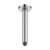 KIBI Circular 8 Inch Chrome Finish Ceiling Mounted Shower Arm