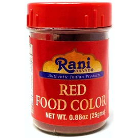 Rani Red, Orange, Green & Yellow (4pk) Food Color Indian 4x25gm (0.88oz) ~ Vegan