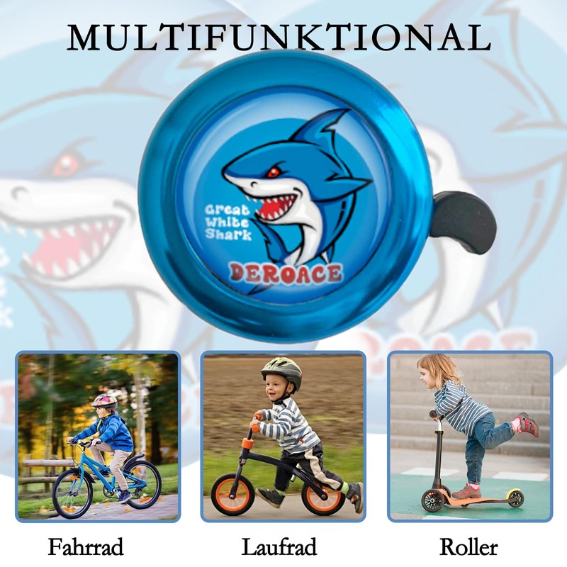 Bicycle Bell for Children's Bicycle, Boys Girls Gift for Birthday,