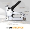 3-in-1 Full Plating Nail Gun Kit: Arrow Wiring Tacker with