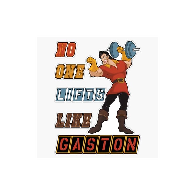 Leyland Designs Gaston Lifts Bumper Sticker Window Water Bottle Decal