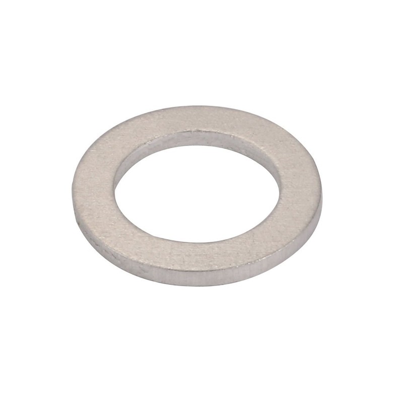 sourcingmap 200Pcs 12mmx18mmx1.5mm Aluminum Motorcycle Hardware Drain Plug Washer