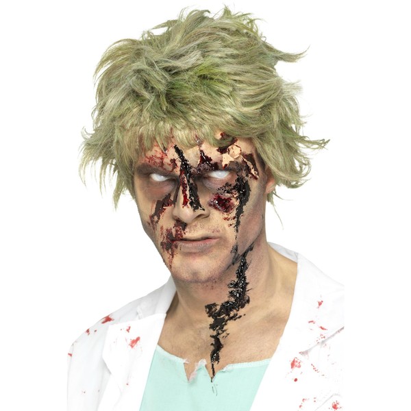 Smiffys 47010 Zombie Scab Blood, Black, One Size