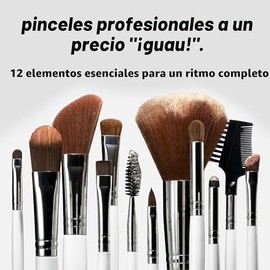 e.l.f. Set de 12 brochas para cosméticos
