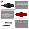 MUQIDA - Interruptor de botón impermeable con conector rápido, mini