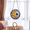 Sun and Moon Stained Window Hangings with Chain – Acrylic