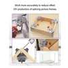 Corner Clamp, 2 Pcs Right Angle Clamp Stainless Steel Single