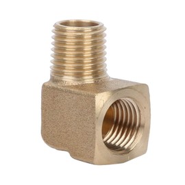 Brass Pipe Elbow 1/4 Female By 7/16 Male 16 Male Brass 1/4" Male Female Npt 90 Degree Angle Pipe Fitting